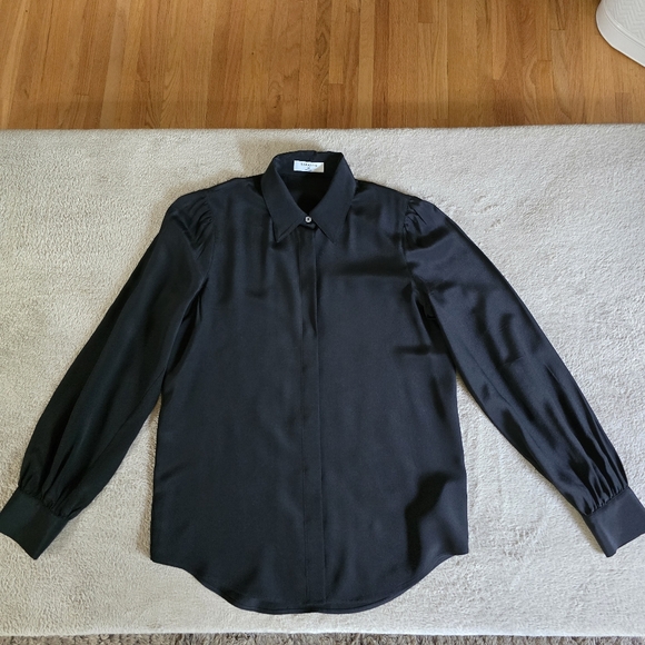 Aritzia Babaton Finta Silk Shirt Size XS - Picture 5 of 16
